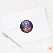 "Lisa" Halloween Pumpkin Witch Stickers (Envelop)