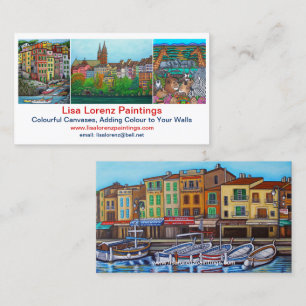 Lisa Lorenz Buisness Cards 3.5 x 2.0 Semi Gloss Visitekaartje