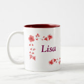 Lisa nom Mug - Coupe de café personnalisée avec un (Gauche)
