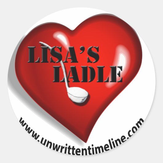 Lisa's Ladle sticker (Voorkant)