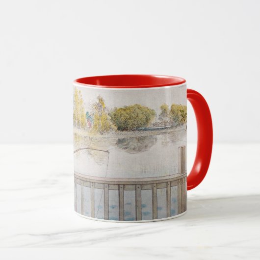 Lisbet Gevist door Carl Larsson,  Fine Art Mok (Voorkant rechts)