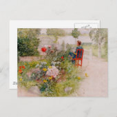 Lisbeth in de Vloertuin Briefkaart (Voorkant / Achterkant)