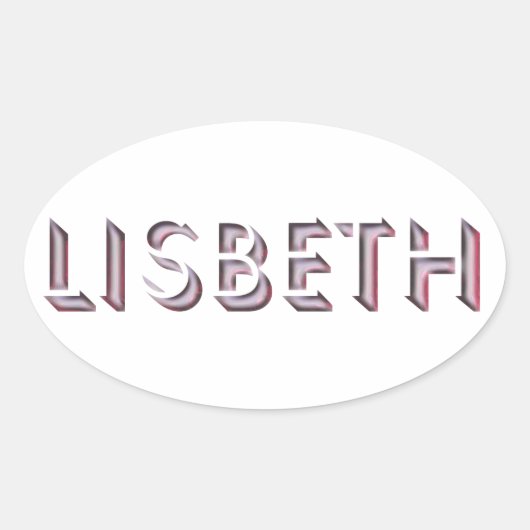 Lisbeth sticker (Voorkant)