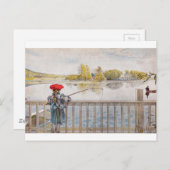 Lisbeth Viste door Carl Larsson Briefkaart (Voorkant / Achterkant)
