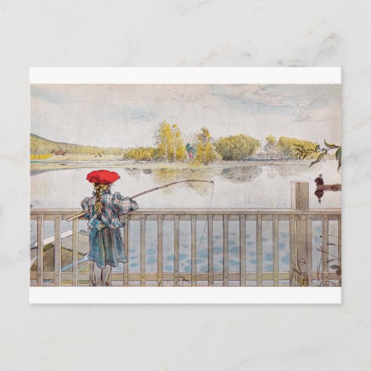 Lisbeth Viste door Carl Larsson Briefkaart (Voorkant)