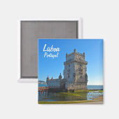 Lisboa Panoramic Kitchen Magnet Magneet (Voorkant / Achterkant)