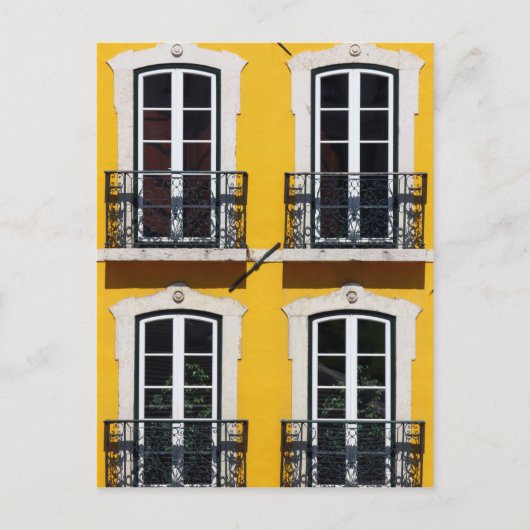 Lisboa, Portugal Briefkaart (Voorkant)