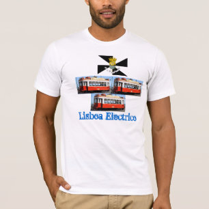 Lisboa* Portugal Carro Electrico T-shirt