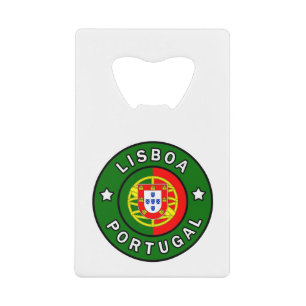 Lisboa Portugal Kredietkaart Flessenopener