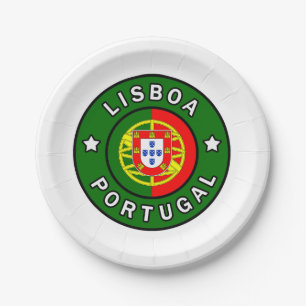 Lisboa Portugal Papieren Bordje