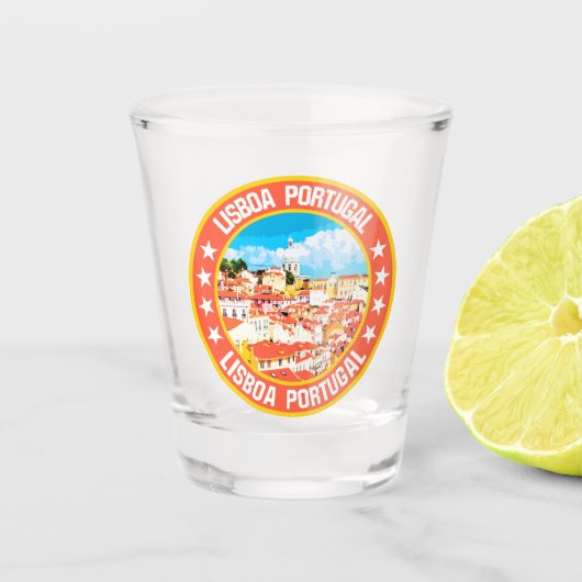 Lisboa Shot Glas (Voorkant)
