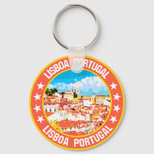 Lisboa Sleutelhanger (Achterkant)