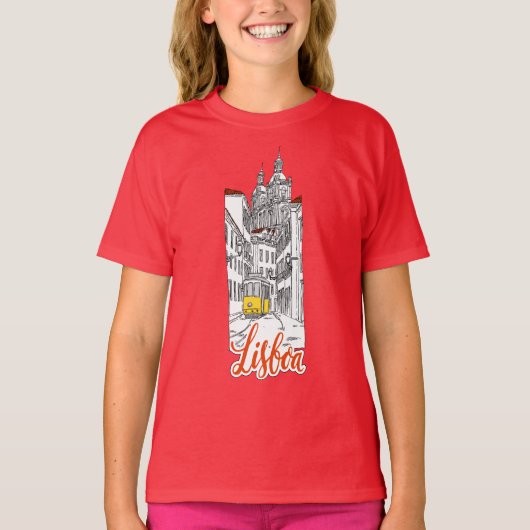 Lisboa T-shirt (Voorkant)