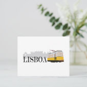 Lisboa Tram Briefkaart (Staand voorkant)