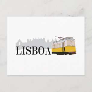 Lisboa Tram Briefkaart
