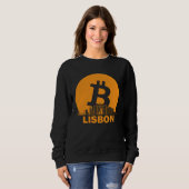 Lisbon Bitcoin Maximalist  Bitcoin Lisbon Skyline Trui (Voorkant volledig)
