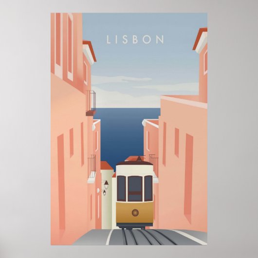 Lisbon Poster (Voorkant)