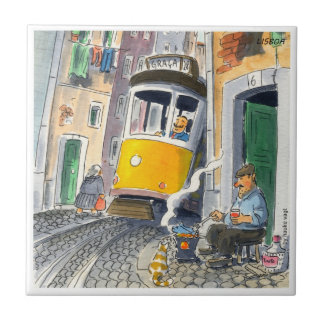 lisbon tile azulejo de lisboa 01 tegeltje