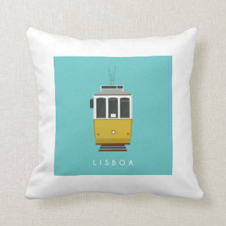 Lisbon Tram Pillow Kussen