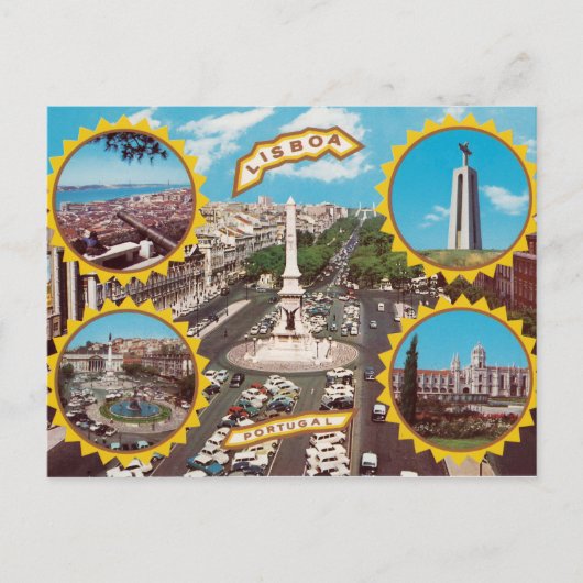 Lisbonne - Carte postale (Devant)