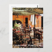 Lisbonne, Portugal Briefkaart (Voorkant / Achterkant)