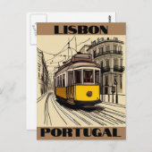 Lisbonne Portugal Carte postale (Devant / Derrière)
