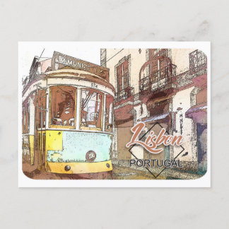 Lisbonne, Portugal Carte postale Voyage