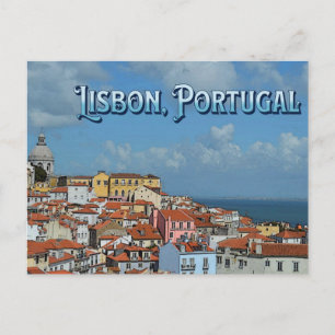 Lisbonne, Portugal Carte postale Voyage