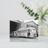 Lisbonne Portugal Tram 1969 Carte postale (Debout devant)