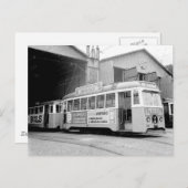 Lisbonne Portugal Tram 1969 Carte postale (Devant / Derrière)