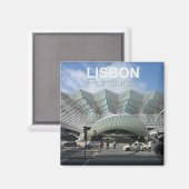 Lisbonne Portugal Voyage Souvenir Aimants frigo (Recto/Verso)