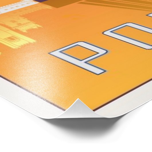 Lisbonne vintage poster (Coin)