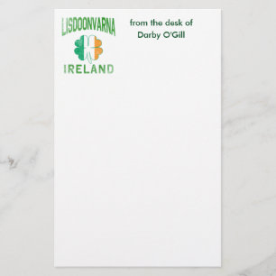 LISDOONVARNA Ierland Briefpapier