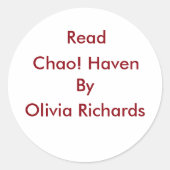 Lisez Chao ! Autocollant (Devant)