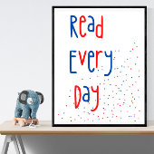 Lisez chaque jour Poster