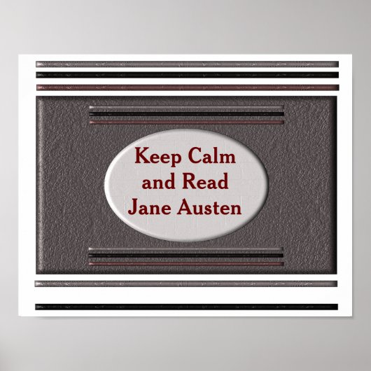 Lisez Jane Austen - poster (Devant)