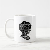 Lisez la tasse de camée de Jane Austen (Gauche)