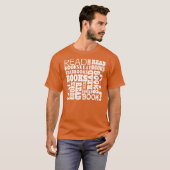 Lisez le T-shirt des hommes de club de lecture de (Devant entier)