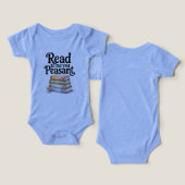 Lisez-moi, paysan, body bébé drôle (Design Recto & Verso)