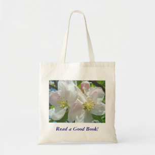 Lisez un bon livre ! Sac fourre-tout Fleurs de pom