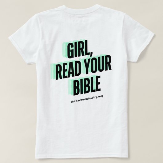Lisez votre T-shirt biblique (Design dos)