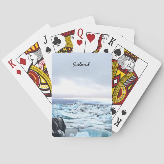 L'Islande - cartes de jeu (dos)