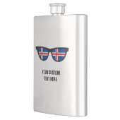 L'Islande ombrage le flacon fait sur commande (Gauche)