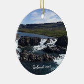 L'Islande - ornement en céramique (Droite)