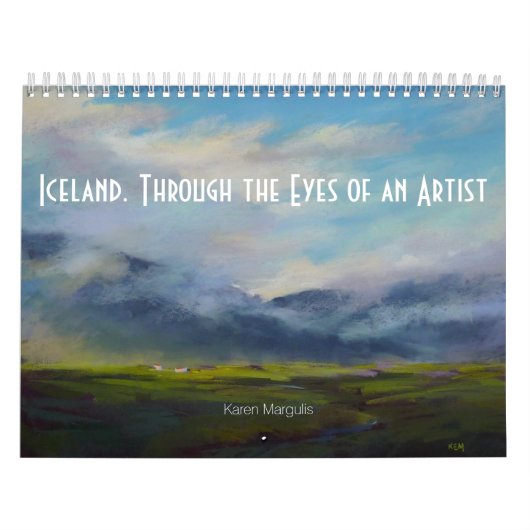 L'Islande par les yeux d'un calendrier d'artiste (Protection)