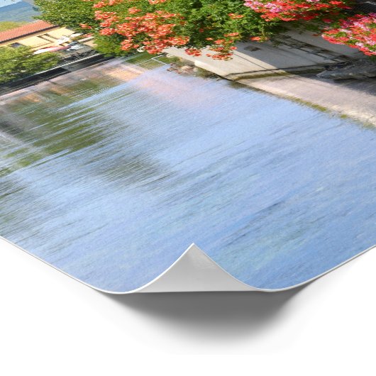 L'Isle sur la Sorgue in Frankrijk Poster (Hoek)