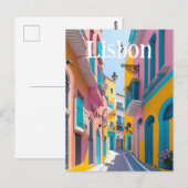 Lissabon-beleid Briefkaart (Voorkant / Achterkant)