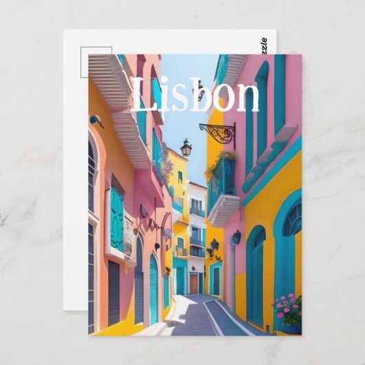 Lissabon-beleid Briefkaart (Voorkant / Achterkant)