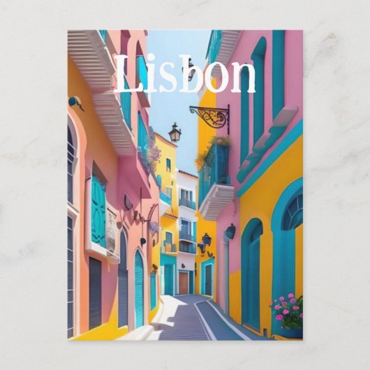 Lissabon-beleid Briefkaart (Voorkant)