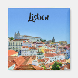 Lissabon-bouwmagneet Magneet